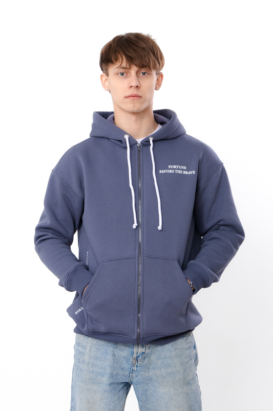 Zip-худі для чоловіків (оверсайз)